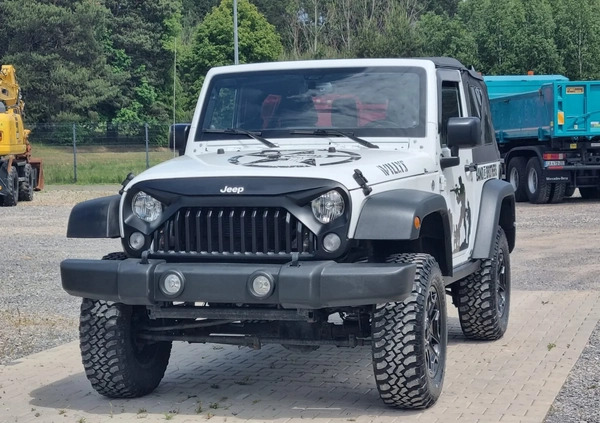 Jeep Wrangler cena 65500 przebieg: 42000, rok produkcji 2016 z Konin małe 211